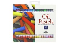 PRO ART Oil Pastel, 36 Color Set, Assorted 1 Count (Pack of 1),