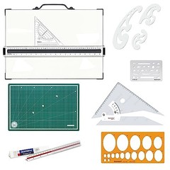 Architect Kit A2 Drafting Board Cutting Mat Scale Templates