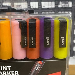 Uni Posca Paint Marker Pens Medium Bullet Tip Metallic Colours PC-5M (Set of 8)