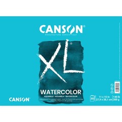 Canson XL Heavyweight Cold Press Watercolor Paper 11×15 Sheets 140lb 300gsm