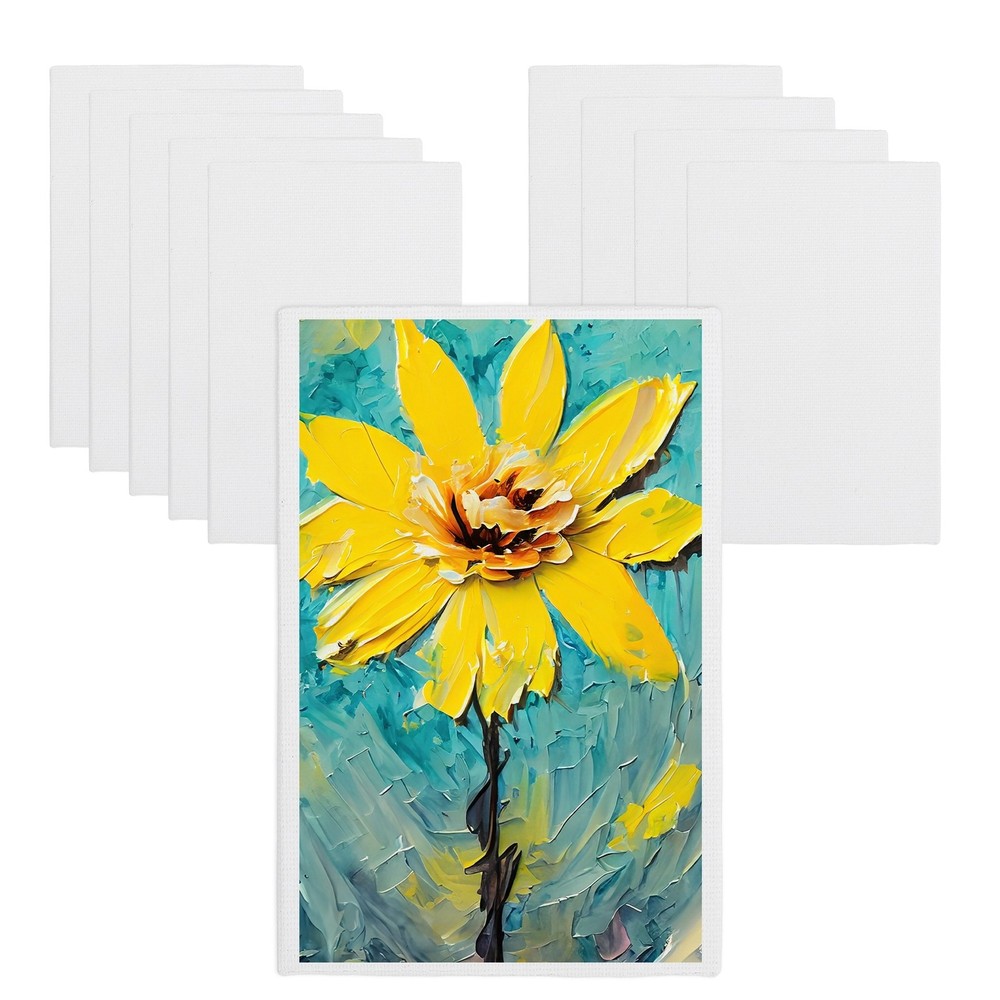 Canvas Boards for Painting, 8×12″ Cotton Canvas Panels(White, Pack of 10)