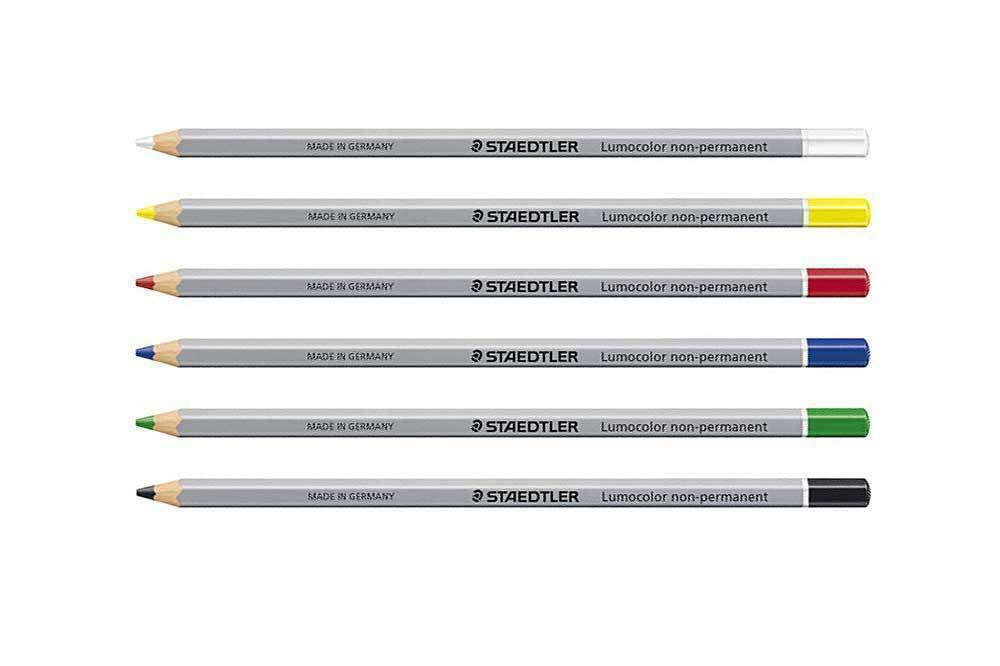 Staedtler Lumocolor Non-Permanent Omnichrom Art Pencil – Choose from Four Colors