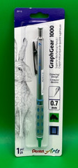 Pentel Arts GraphGear 1000 Premium Mechanical Pencil 0.7mm Blue Barrel – Carded