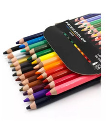 Prismacolor Colored Pencils Set, Pack of 24, Junior 4.0mm