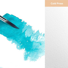 Watercolor Journal, 100% Cotton Cold Press Watercolor Paper Sketchbook 7.6” X…