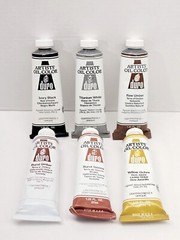 Lot Of 6 Vintage Artists’ Oil Colors DURO New
