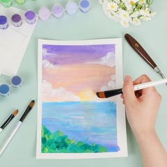 Watercolor Paper Bulk Cold Press 120 Sheets 140 lb/300 GSM 7×10 Inch