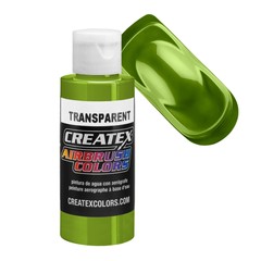 2oz Createx Leaf Green Transparent 5115 – 2Z Airbrush Paint Color