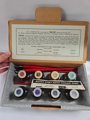 Vintage Higgins No. 9 Scholastic American Drawing Inks Set Box Nibs
