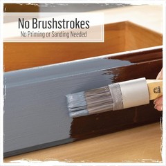 2 oz Ultra-Matte Acrylic Chalk Paint in Rich Black for Beautiful Home Décor