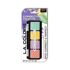 L.A. COLORS Corrector Palette, Black 1 Ounce (Pack of 1), (Carded)