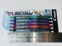 Pilot Precise V5 Pens Deco Collection Assorted 5-Pk .05mm Extra Fine NEW SEALED