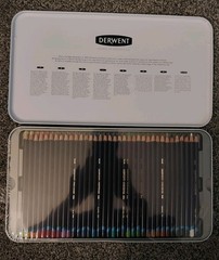 Derwent Inktense Ink Pencils Set of 36 Sealed Made In Britain