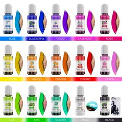 Epoxy Resin Pigment – 15 Color Liquid Dye – Highly Clear,White