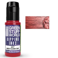 Green Stuff World Dipping ink 17 ml – Red Cloak Dip – Wargaming and Modeling