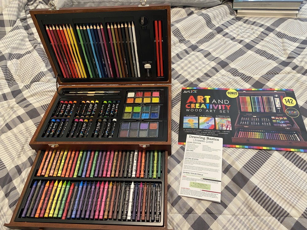 Art 101 Wood Art Set 142-Piece