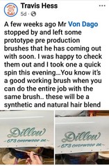 #6 Lettering Quill Brush by Von Dago – The *PinApple Express* – PRO’S KNOW