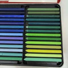 Caran D’Ache Neocolor II Aquarelle Water-Soluble Wax Pastels 84 Color Set