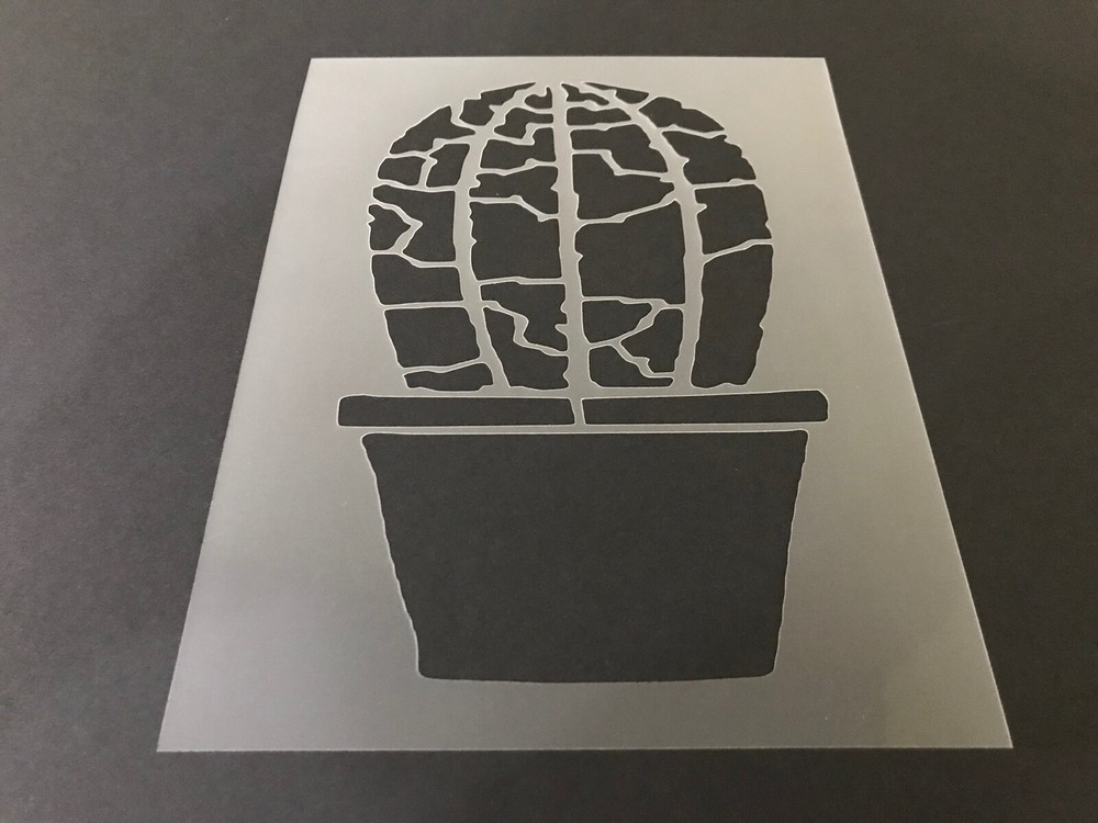 Cactus #13 Stencil 10mm or 7mm Thick, Crafts, Cacti, Desert, Succulent