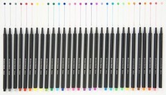 Studio Series Fine-Line Marker Set 30 vibrant colors 0.4mm tips Perfect for A…