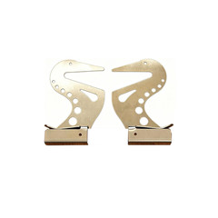 2Pcs Adjustable Artist Hand Support Bridge for Painting & Drawing
