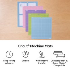Cricut Cutting Mat Variety Pack 8 Count 12×12