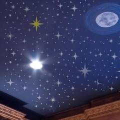 Large Star Stencil for Painting (12×16 Inch) – 12 inches x 16 inches, White