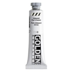Heavy Body Acrylic Paint Iridescent Pearl Coarse 2 Fl Oz Tube Professional Art