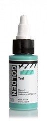 High Flow Acrylics Teal 1 fl. oz. Bottle Professional Acrylic Paint Opaque