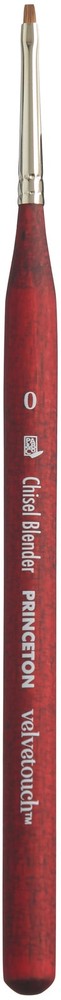 Princeton Velvetouch Mini-Chisel Blender #0