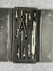 Vtg German Circulus Engineers Technical Drafting/Drawing Set In Case