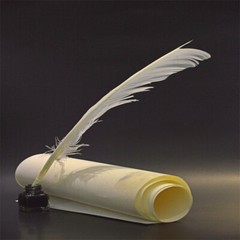 1PC A4 Handmade Skin Parchment Real Sheepskin Writing Paper Card Prop Retro