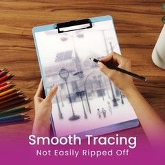 100 Sheets Premium Tracing Paper 8.5 x 11 Inch for Drawing Drafting Art