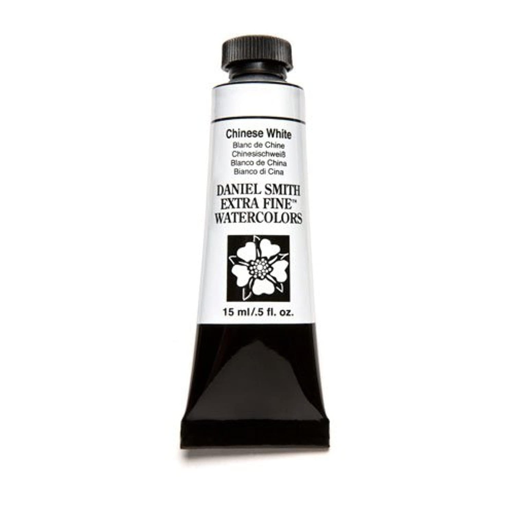 284600023 Extra Fine Watercolor 15ml Paint Tube, Chinese White, 0.5 Fl Oz (Pa…