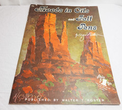 Walter T Foster Moods In Oils and Felt Pens Alfred Nester #93 Vintage 1970’s