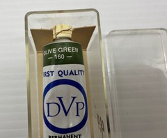 Vintage Da Vinci Oil Color 37ml Olive Green 160 Oil Paint NEW NOS Made USA