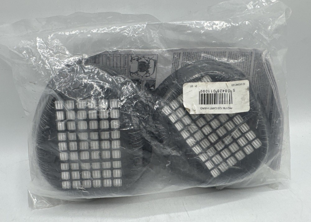 GENUINE Anest Iwata 2 Pack Mask Filter Cartridges F8-123 G-VGM123 Cart H/Bag