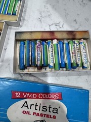 Binney & Smith Artista 12 Oil Pastels #212 Lot of 13 Packs BH