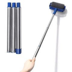 1set Paint Roller Brush Kit with Foam & Triangle Brushes for Home DIY Tools