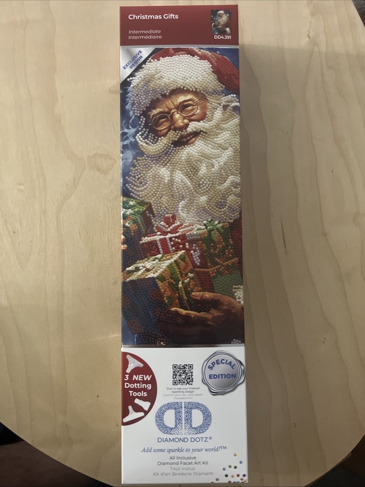 DIAMOND DOTZ Exclusive Design Special Edition Santa NIB Craft Crafting Idea