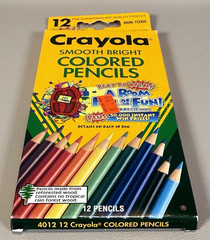 Vtg 1996 Crayola Smooth Bright Colored Pencils Play to Win Pack NOS Unused