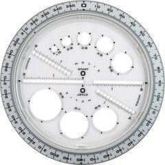 Helix – Angle and Circle Maker 6 Inch – Drawing and Drafting Designs Accurate…