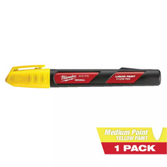 INKZALL Yellow Permanent Paint Marker