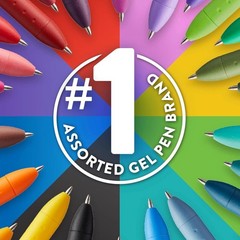 InkJoy Gel Pens Black 0.7mm Medium Point – 36 Count