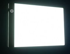 Small A5 Ultra-Thin Portable LED Tracing Light Box Dimmable Tracer Pad Board Adj