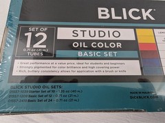 Blick Studio Oil Color Basic Set 12 Tube Set Sealed