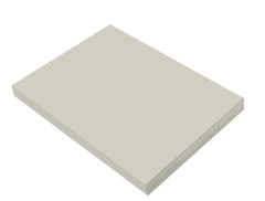 New Gray Construction Art Paper 9 x 12 Inch 100 Sheets Pack Fast Shipping