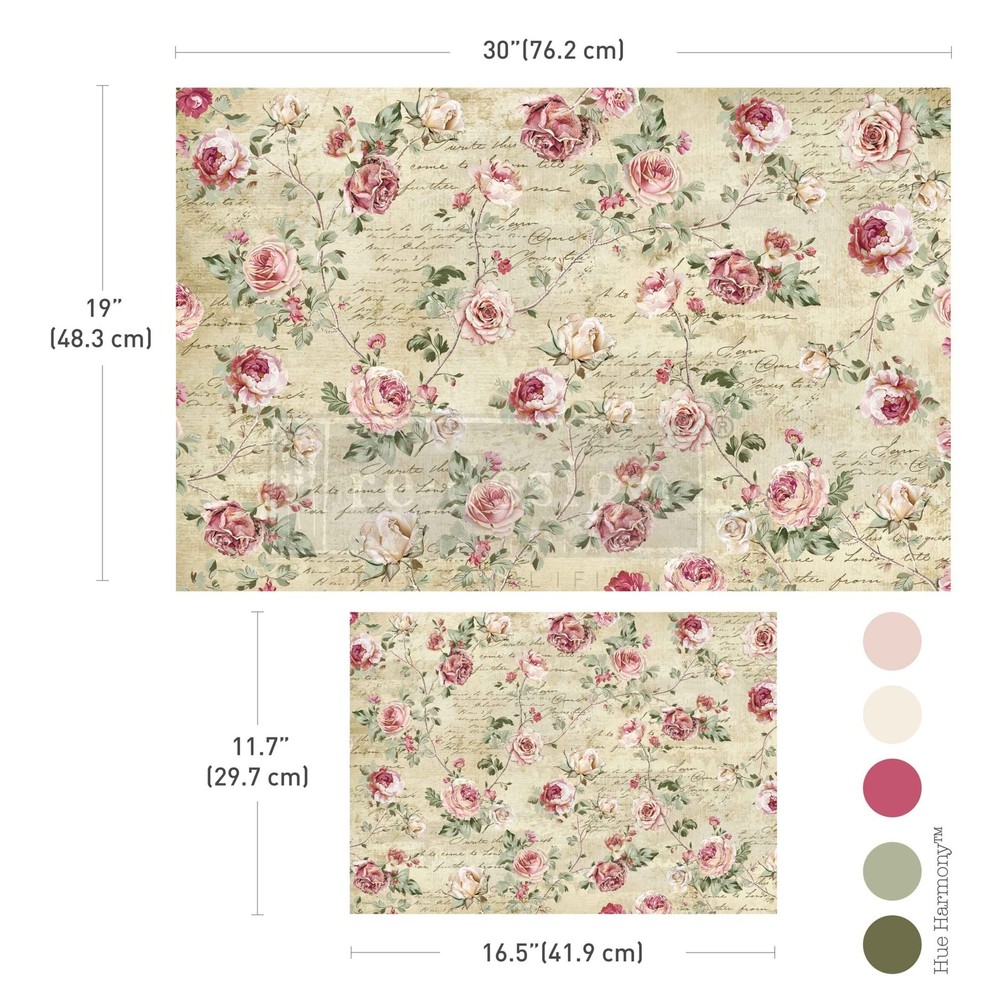 Timeless Charm | Décor Decoupage Fiber Set | Redesign with Prima