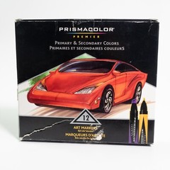 Prismacolor Premier Double Ended Art Markers – 12 Piece Primaries Secondaries