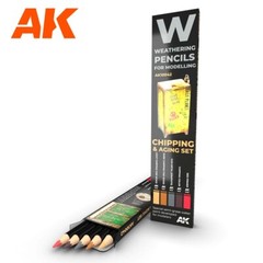 AK Interactive Weathering Pencil Set – Chipping